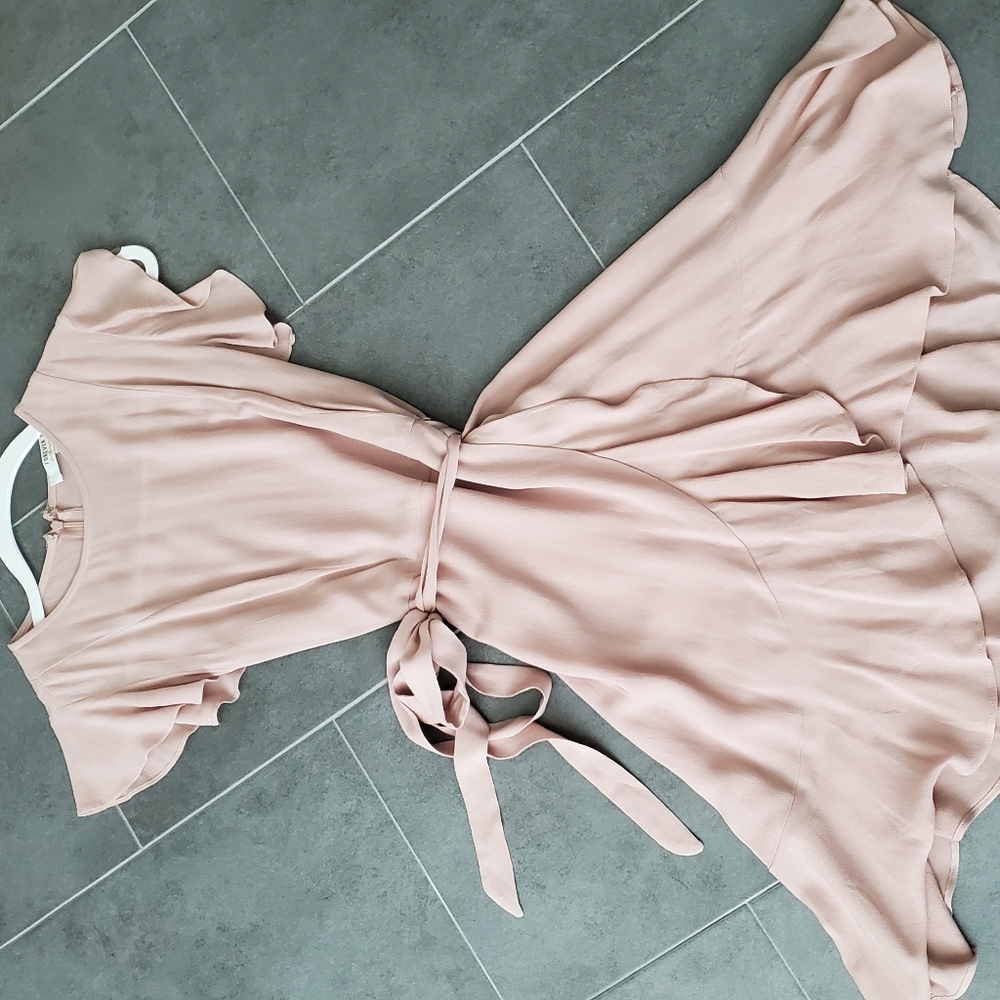 Blush pink dress